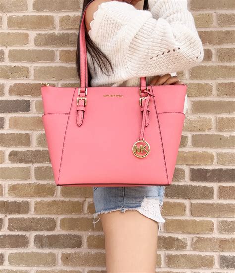 michael kors top zip tote uk|largest michael kors tote.